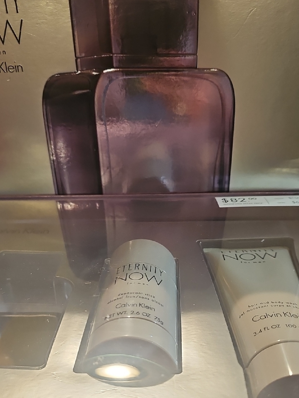 Calvin Klein NWT Eternity Now Set - Deodorant Stick & Hair/Body Wash